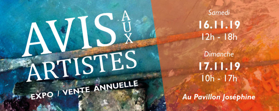 You are currently viewing Avis aux Artistes 2019