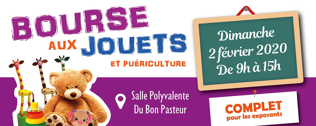 You are currently viewing Bourse aux Jouets et Puériculture 2020