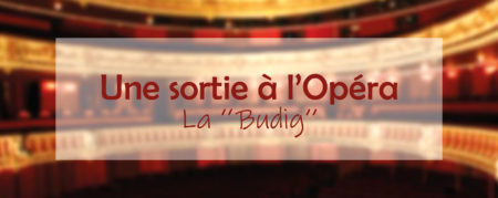 Une sortie à l’Opéra : La Budig