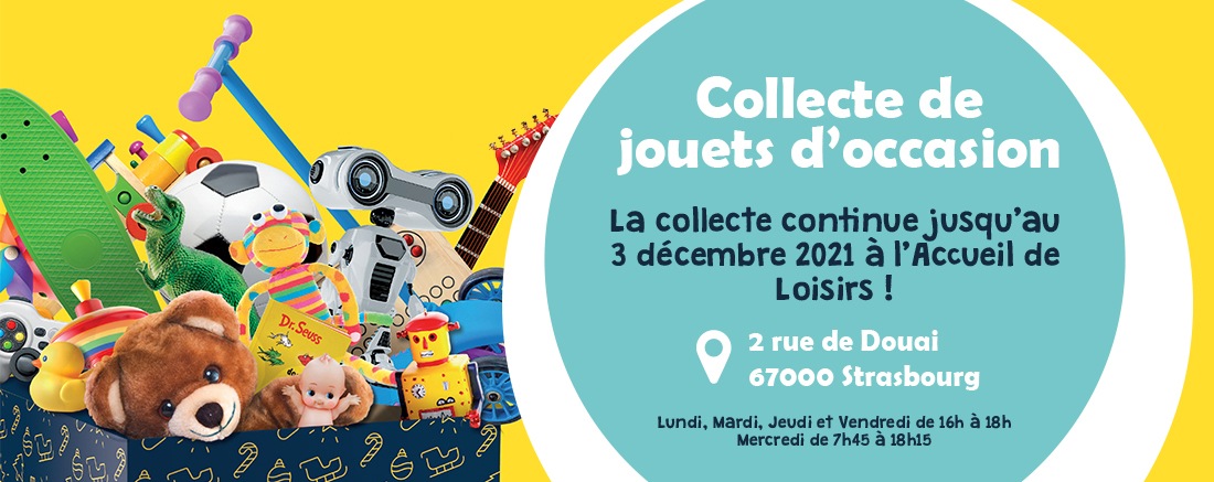 You are currently viewing Collecte de jouets d’occasion