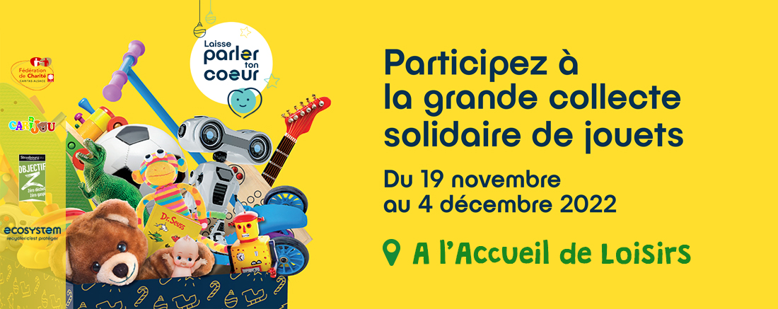 You are currently viewing Grande collecte de jouets solidaire