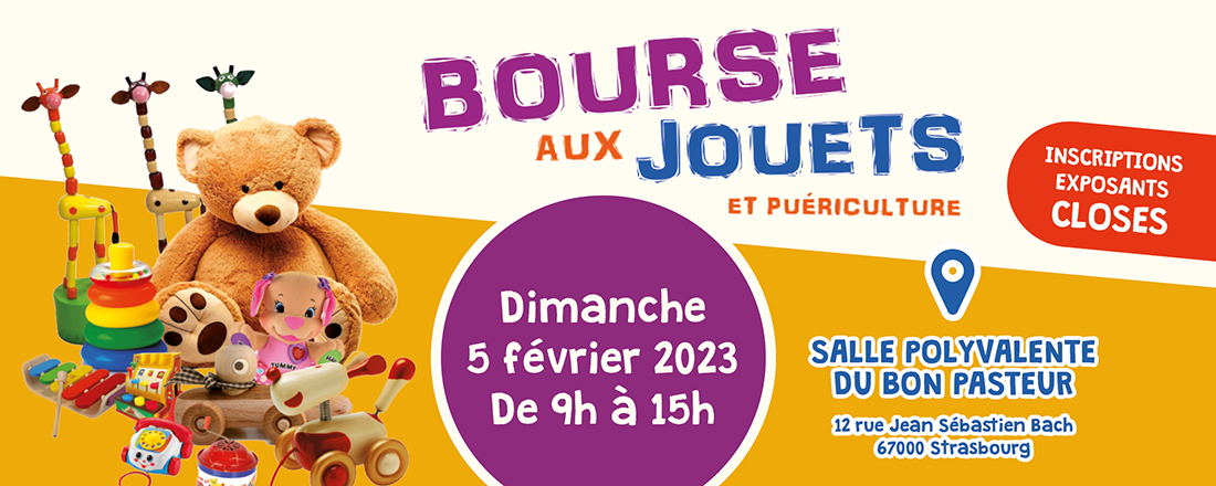 You are currently viewing Bourse aux Jouets et Puériculture 2023