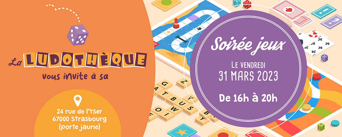 You are currently viewing Soirée jeux à la Ludo’ le 31 mars 2023