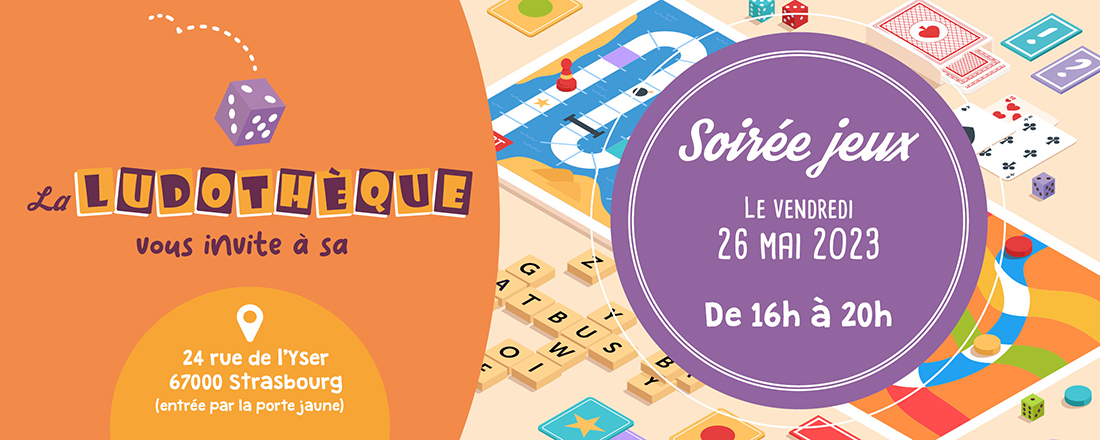 You are currently viewing Soirée jeux à la Ludo’ le 26 mai 2023