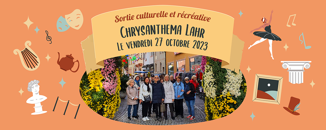 You are currently viewing Une sortie culturelle haute en couleur à la Chrysanthema
