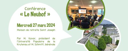 Conférence “Le Neuhof” par l’UPK à Saint Jo’ : retour en images !
