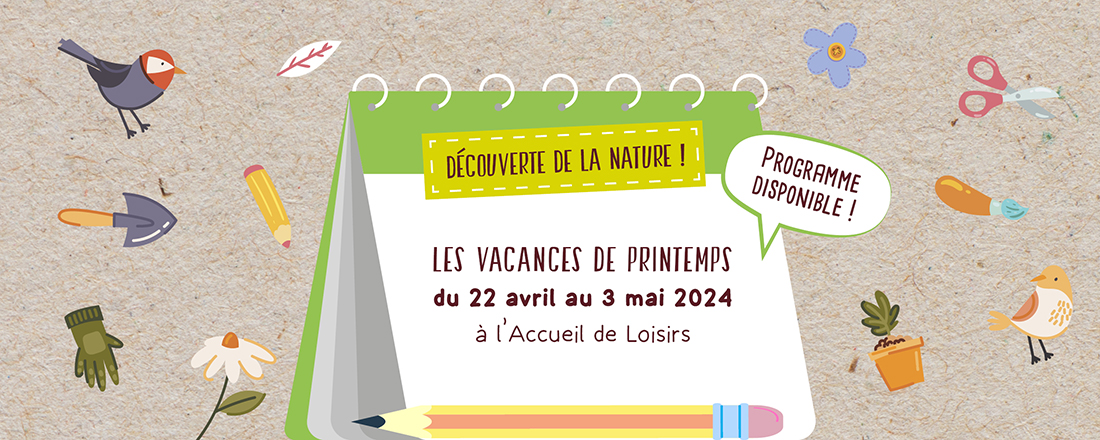 You are currently viewing Découverte de la nature aux vacances de printemps !