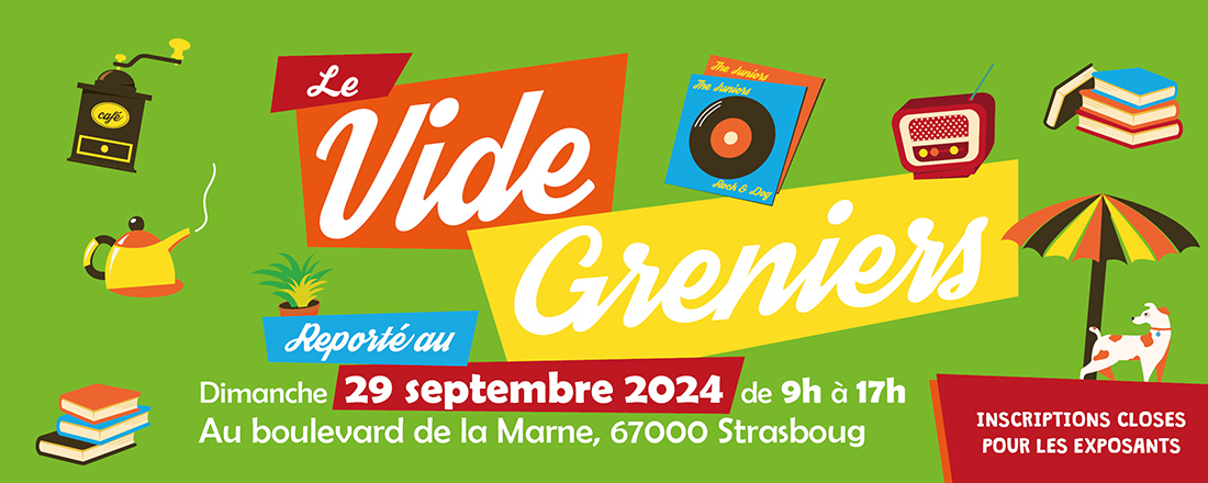 You are currently viewing Le vide-greniers du Boulevard de la Marne 2024
