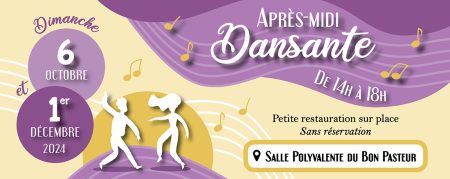 Après-midi dansante et festive au Bon Pasteur !