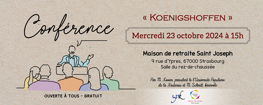 You are currently viewing Conférence « Koenigshoffen » à Saint Jo’ en images !