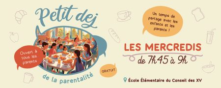 Le petit déjeuner de la parentalité