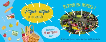 Un pique-nique festif à l’Orangerie pour la rentrée