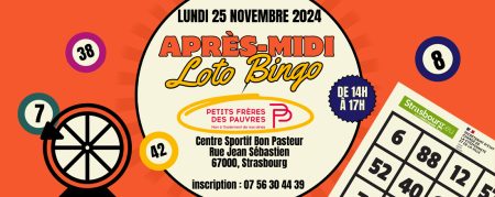 Après-midi Loto Bingo le lundi 25 novembre