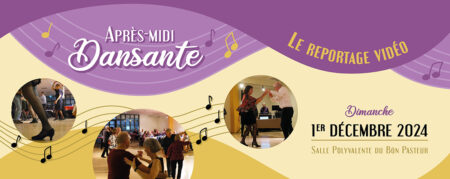Après-midi dansante et chantante le 1er décembre en vidéo !