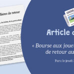 Où sortir ce weekend ? À la Bourse aux jouets ! – Article de presse des DNA