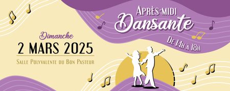 Dimanche 2 mars, faites le plein de bonne humeur et de danse au Bon Pasteur !