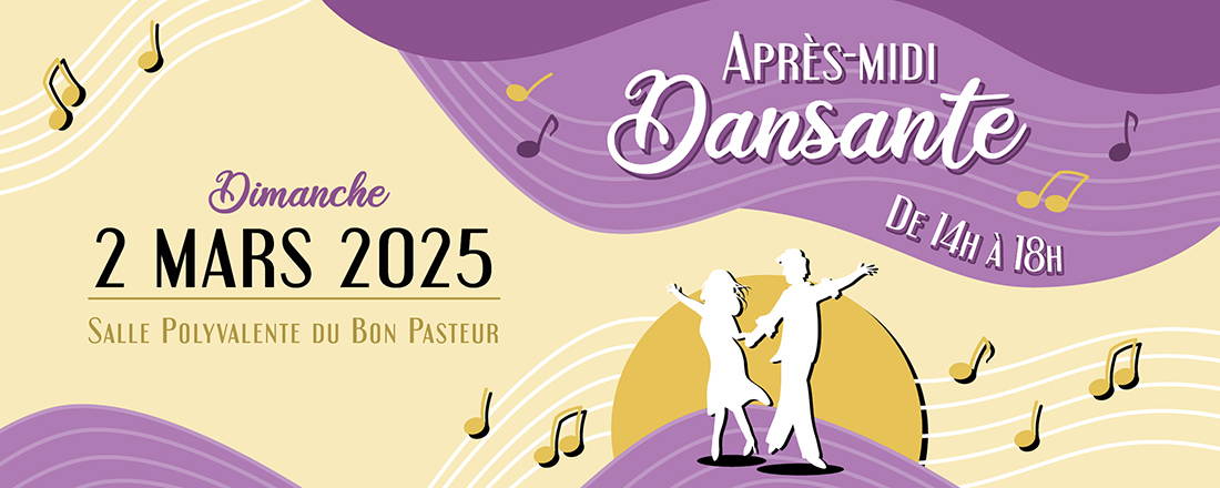 You are currently viewing Dimanche 2 mars, faites le plein de bonne humeur et de danse au Bon Pasteur !