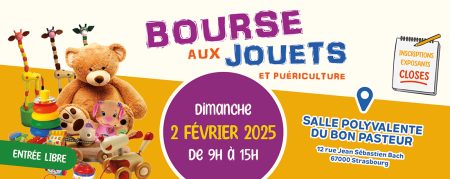 Bourse aux jouets et puériculture 2025