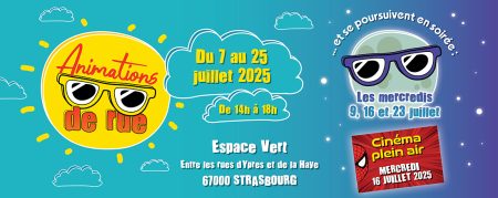 Des animations en bas de chez soi le mois de juillet !