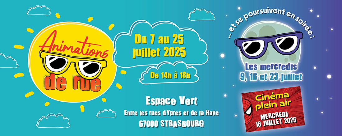 You are currently viewing Des animations en bas de chez soi le mois de juillet !