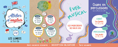Une année pleine d’ateliers épanouissants pour vos enfants !