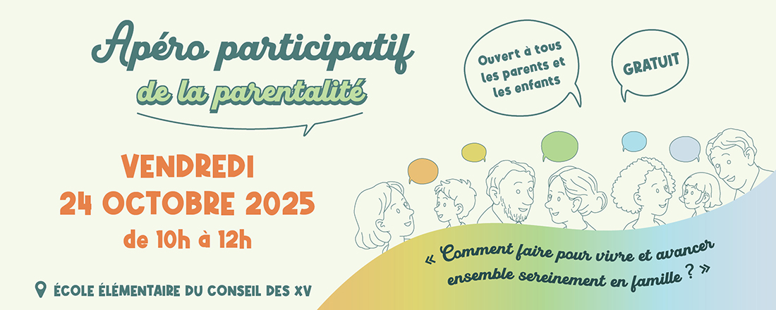 You are currently viewing Parentalité et bonne humeur : on en parle ensemble autour d’un apéro participatif !