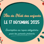 Invitation au repas de Noël de l’Accueil de Loisirs !
