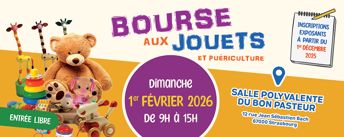 You are currently viewing Bourse aux jouets et puériculture 2026