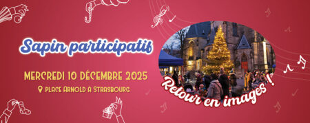 Sapin participatif en images : rencontres chaleureuses et place Arnold lumineuse !