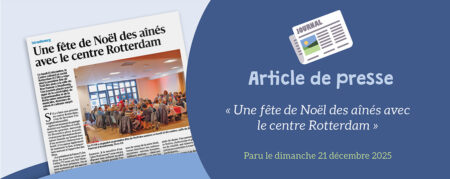 DNA du 21.12.2025 : Une fête de Noël des aînés avec le centre Rotterdam