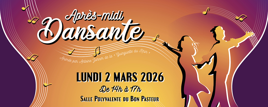 You are currently viewing Lundi 2 mars, faites le plein de danse et de bonne humeur au Bon Pasteur !