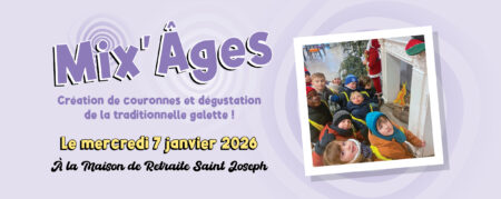 Rencontre Mix’Âges : un après-midi de partage entre reines et rois autour de la galette !