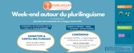 Un weekend animé autour du plurilinguisme les 20 et 21 février 2026