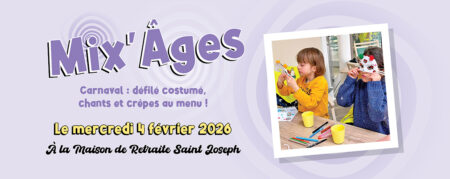 Rencontre Mix’Âges : un après-midi créatif et festif aux couleurs du carnaval !