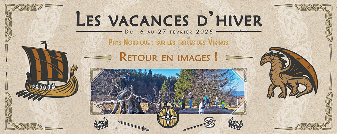 You are currently viewing Retour en images : une aventure viking cet hiver à L&rsquo;accueil de Loisirs !