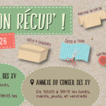 Opération récup&rsquo; : on récupère, et on crée aux vacances de printemps !