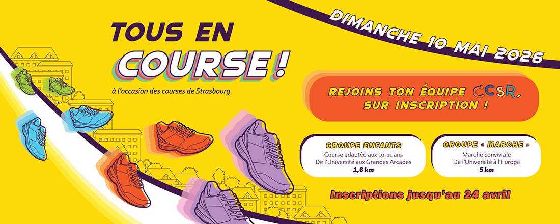 You are currently viewing « Tous en course ! » : rejoins ton équipe aux couleurs du CCSR le 10 mai