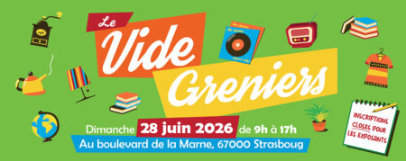 Le 28 juin 2026, débutez l&rsquo;été au vide-greniers du boulevard de la Marne !