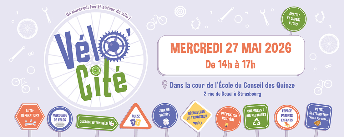You are currently viewing Vélo Cité 2026 : ateliers, jeux, rencontres et plaisir de rouler pour tous !