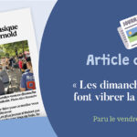 Article de presse – DNA : « Les dimanches en musique font vibrer la place Arnold »