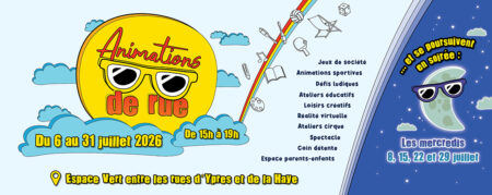 En juillet, des animations de rue en bas de chez soi !