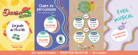 Une année pleine d&rsquo;ateliers épanouissants pour vos enfants