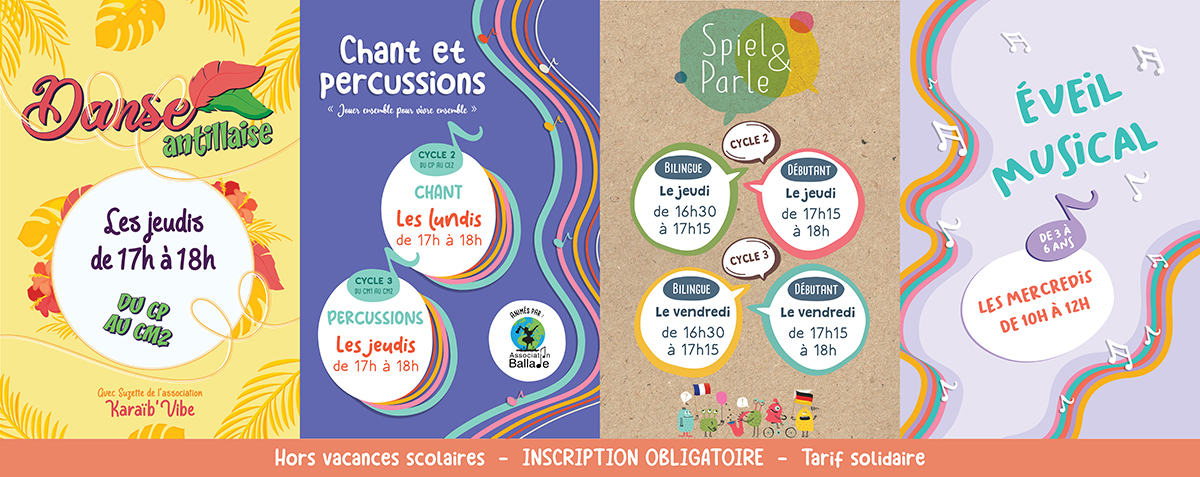 You are currently viewing Une année pleine d&rsquo;ateliers épanouissants pour vos enfants