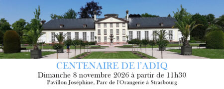 L&rsquo;ADIQ vous invite à son Banquet du Centenaire le 8 novembre