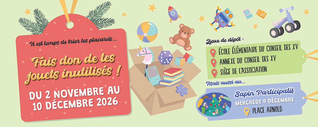 Vous consultez actuellement Fais don de tes anciens jouets à la grande collecte solidaire !