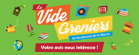 Le vide-greniers du boulevard de la Marne : votre avis nous intéresse !